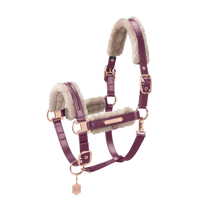 Eskadron HERITAGE Headcoller " GLAMSLATE FAUXFUR DOUBLE PIN "