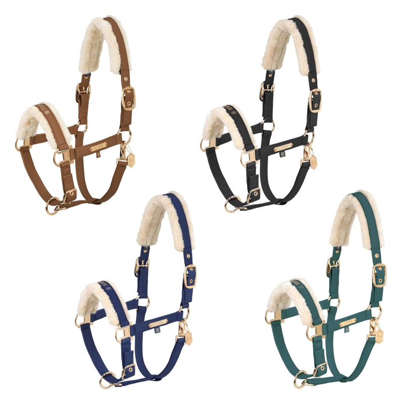 Eskadron HERITAGE Headcoller " »FAUX LEATHER DOUBLE PIN FF "