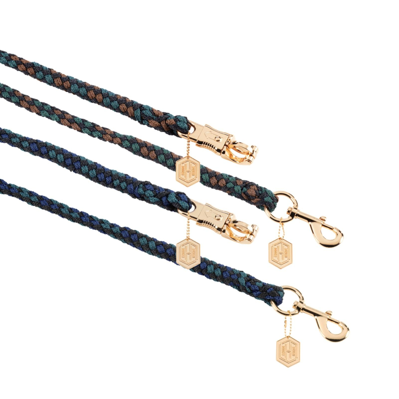 Eskadron HERITAGE Anbindestrick, Führstrick, Strick mit goldfarbenen Haken