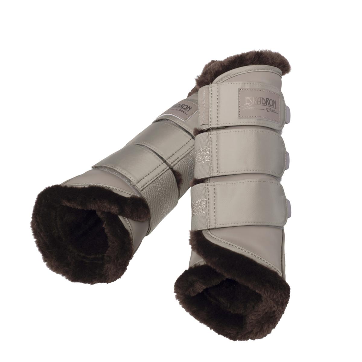 Eskadron Platinum Gamasche " SOFTSLATE FAUXFUR "