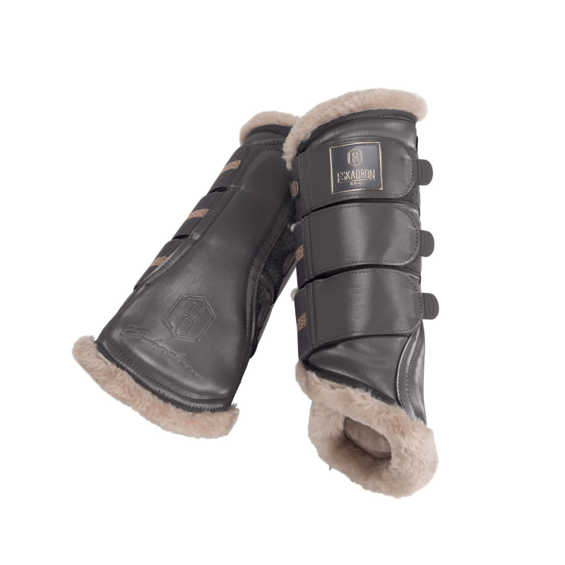 Eskadron HERITAGE Tendon Boots " GLAMSLATE FAUXFUR "  1pair