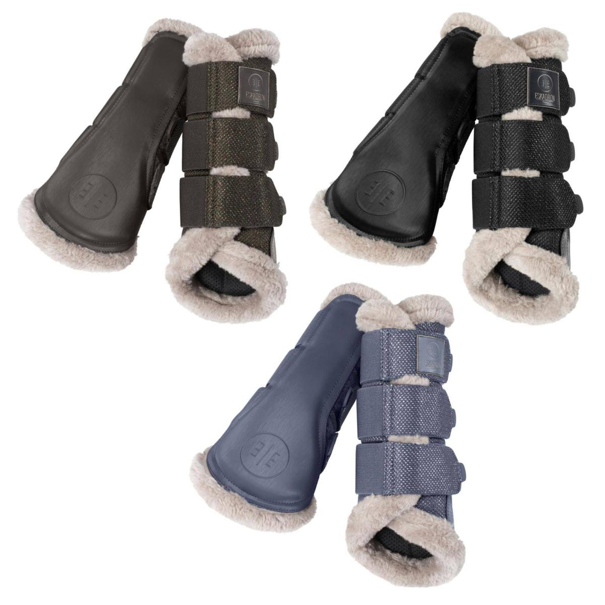 Eskadron ESSENCE Tendon Boots  " GLITTER MESH FAUXFUR "