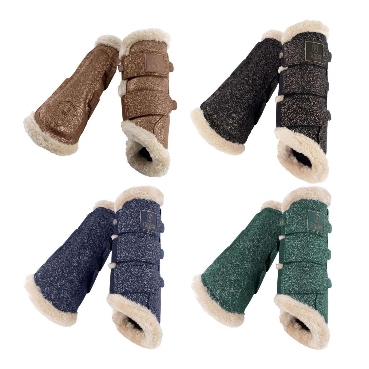 Eskadron HERITAGE Tendon Boots " STINGRAY FAUXFUR "  1pair , SHETTY