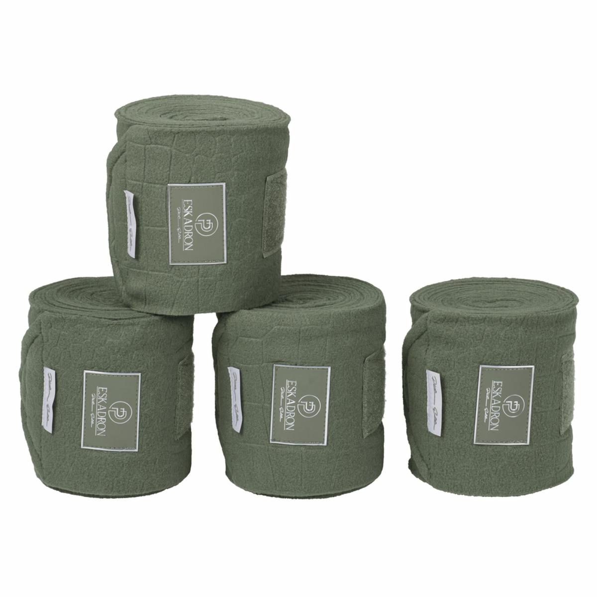 Eskadron Platinum Fleecebandagen, Bandagen " FLEECE STAMPED " 4er Set
