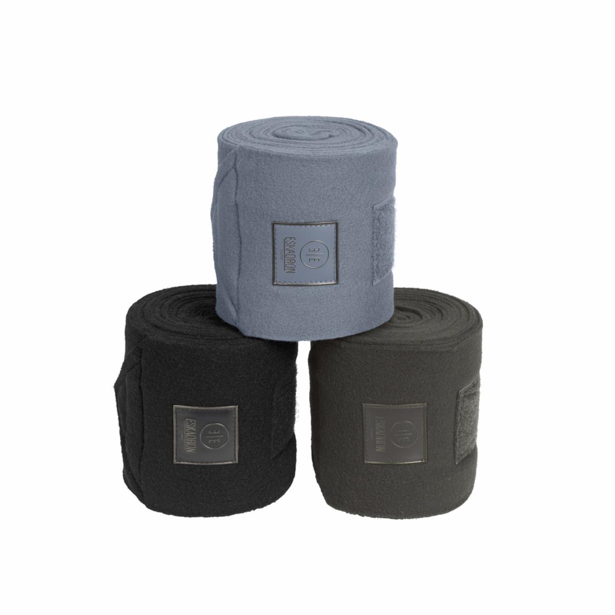 Eskadron ESSENCE Fleecebandagen 4er Set, Bandagen, darkolive, doveblue, black