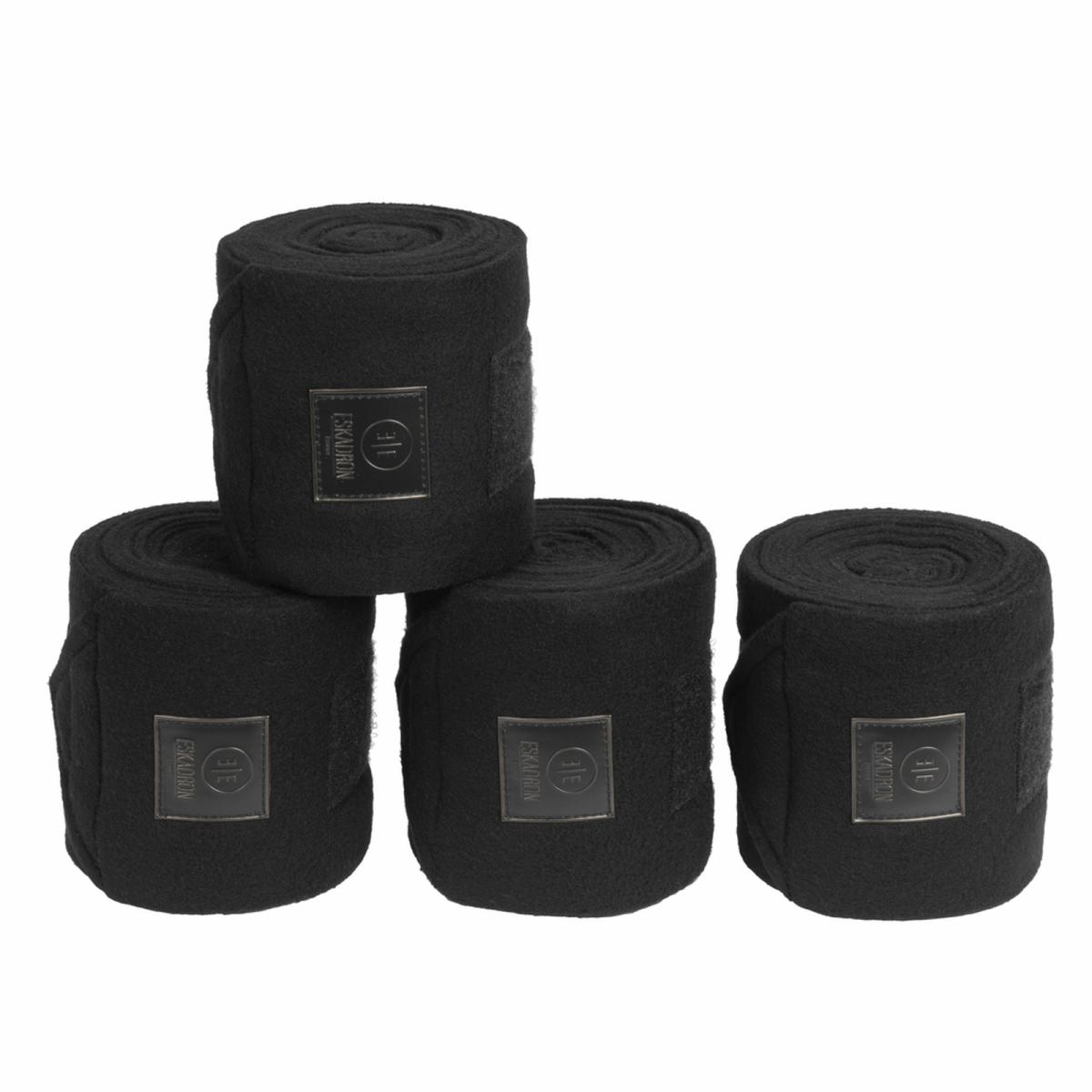 Eskadron ESSENCE Fleecebandagen 4er Set, Bandagen, darkolive, doveblue, black