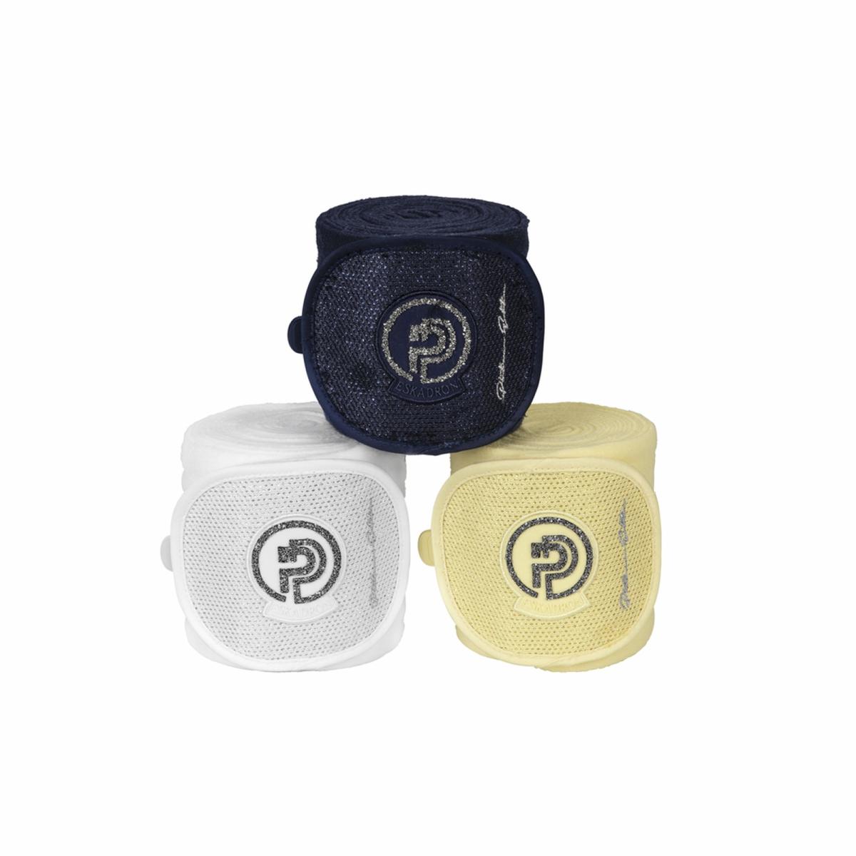 Eskadron Platinum Pure Bandagen " FLEECE GLITTER ", 4er Set