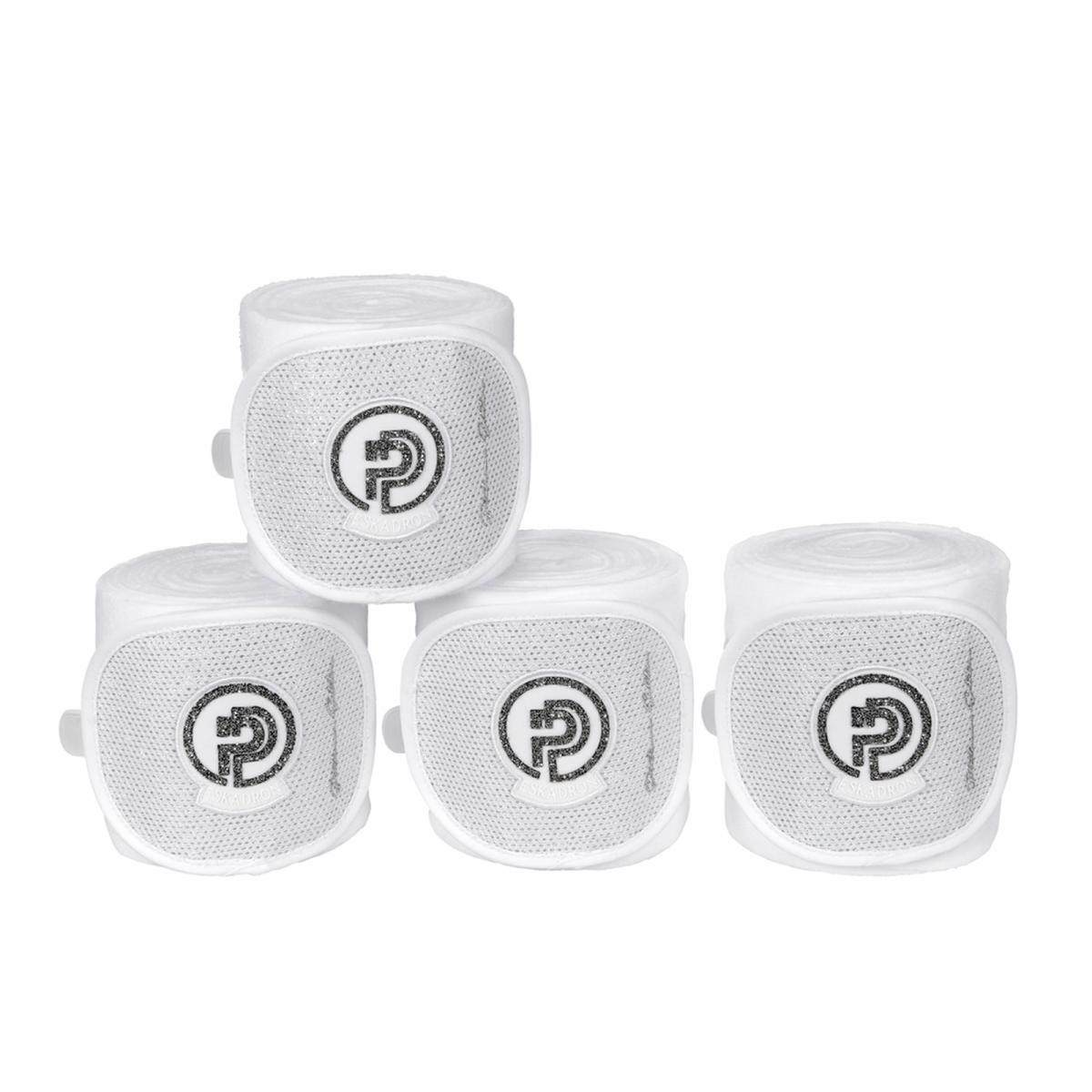 Eskadron Platinum Pure Bandagen " FLEECE GLITTER ", 4er Set