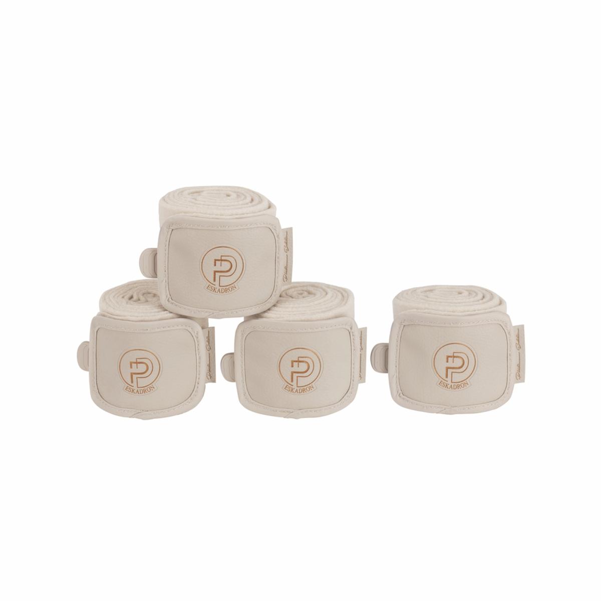 Eskadron Platinum Fleece Bandages " FLEECE FAUX LEATHER ", SHETTY