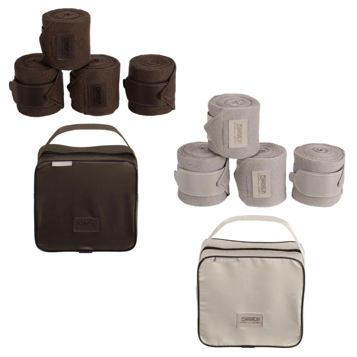 Eskadron Platinum Bandagen  " ACRYLIC LUREX " 4er Set