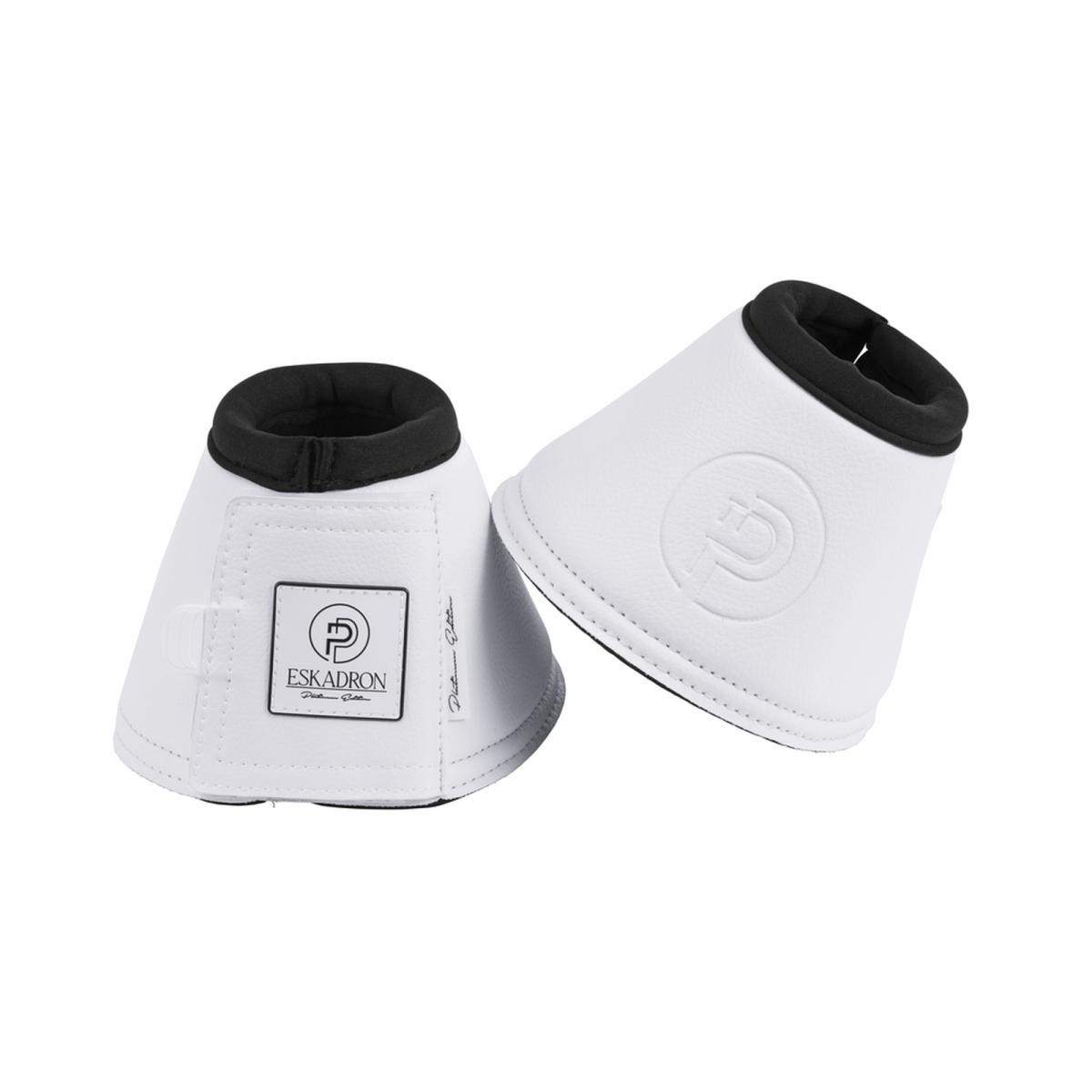 Eskadron Platinum Hufglocken, Sprungglocken " FAUX LEATHER " , 1 Paar