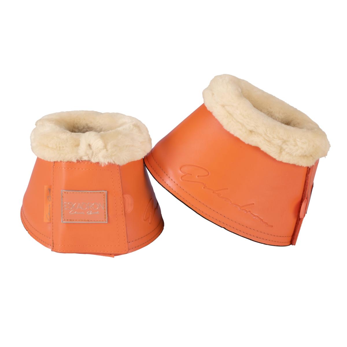 Eskadron Hufglocken GLAMSLATE FAUXFUR, Sprungglocken mit funkelndes Material