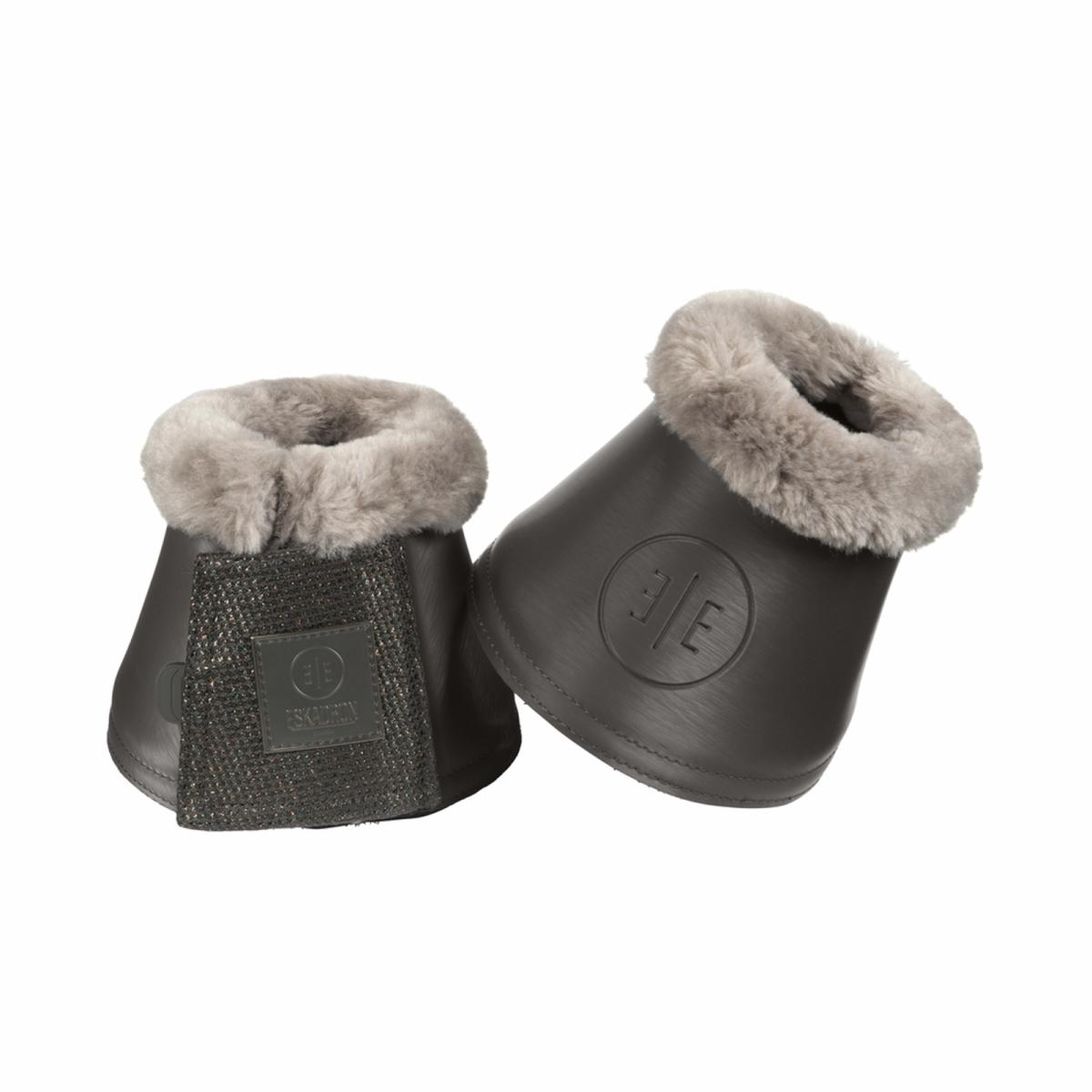 Eskadron ESSENCE Hufglocken, Sprungglocken " SOFTSLATE FAUXFUR ", 1Paar