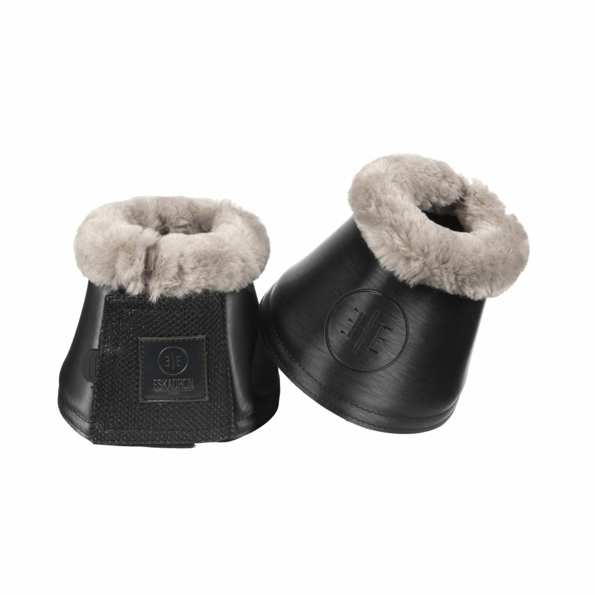 Eskadron ESSENCE Hufglocken, Sprungglocken " SOFTSLATE FAUXFUR ", 1Paar