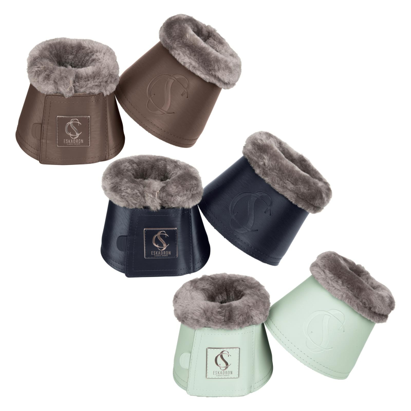 Eskadron Hufglocken " SOFTSLATE FAUXFUR " , Sprungglocken