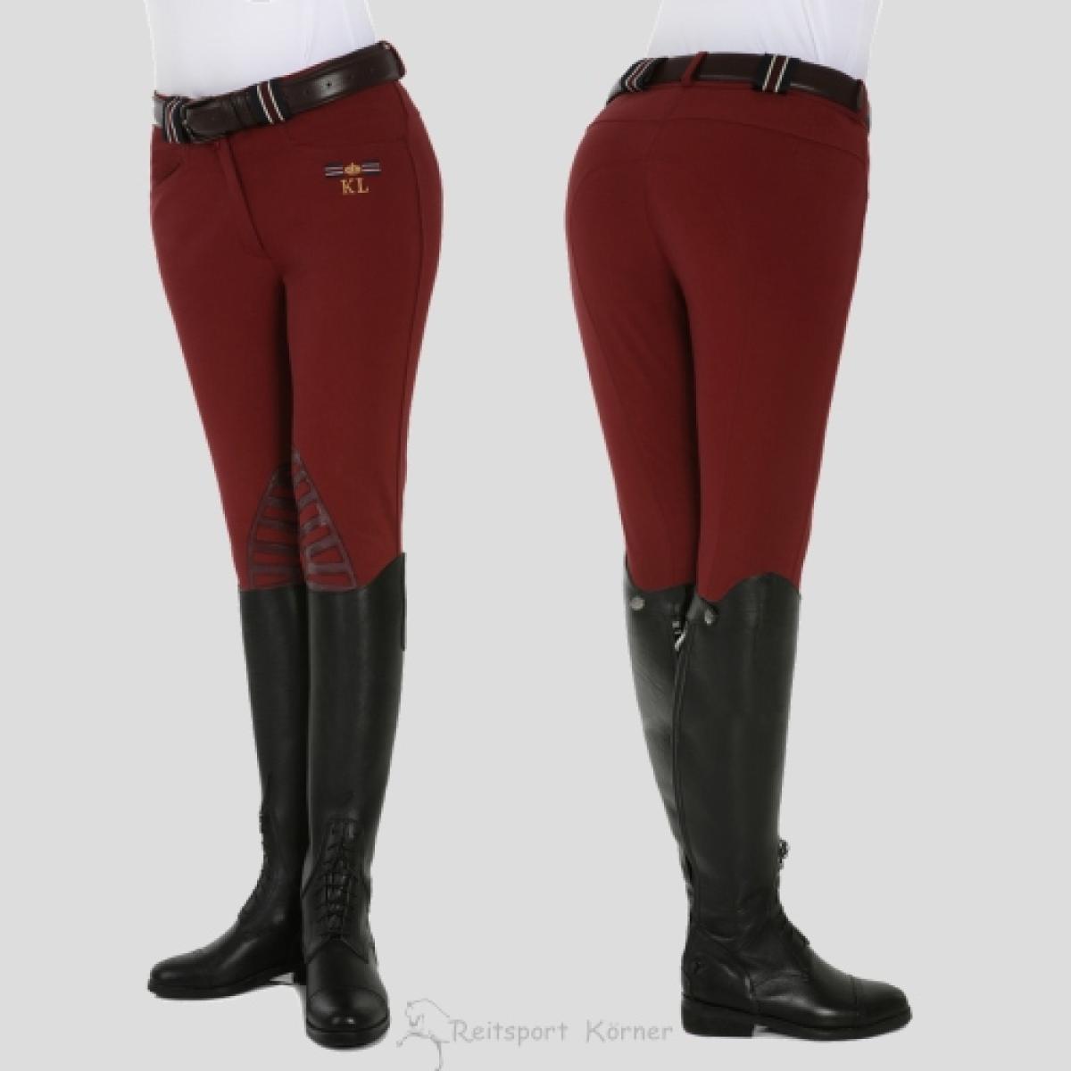 Kingsland Damenreithose mit Silicon Grip am Knie  " KL_KELLY "