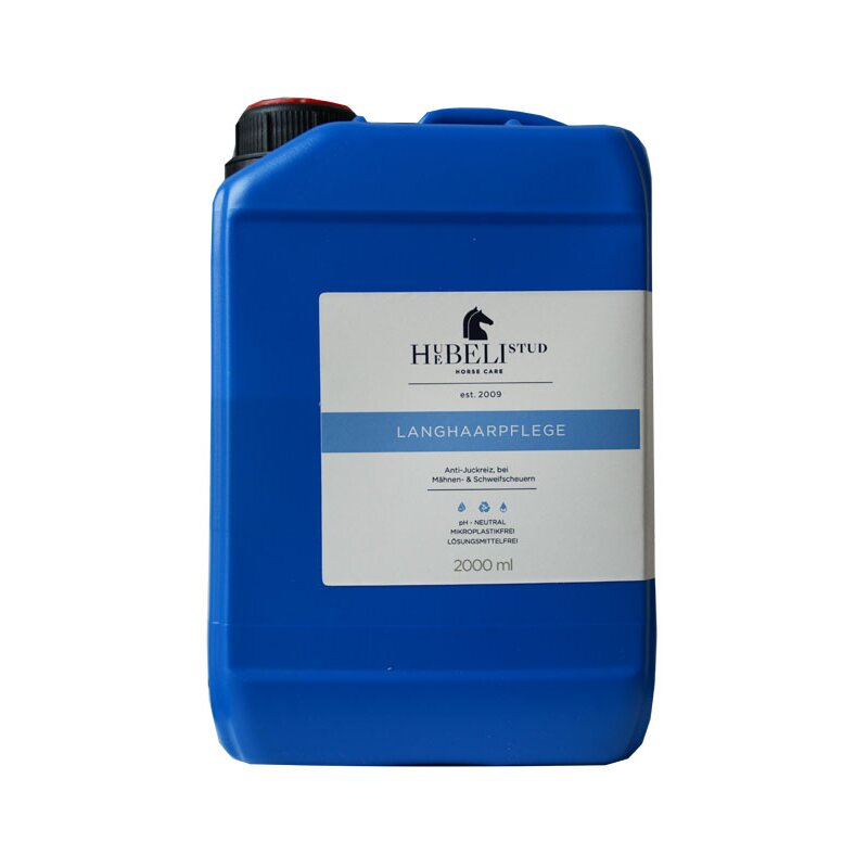 Huebeli Langhaarpflege Huebeli Stud Horse Care, Schweif- und Mähnenlotion, 2 Liter Kanister