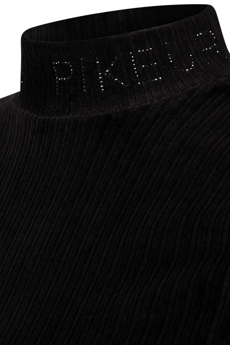 Pikeur Damenshirt, Shirt mit Stehkragen,  RIP VELVET Shirt " Selection "