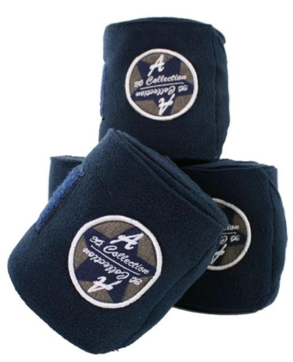 Equest Annica Hansen Fleecebandagen, 4er Set, Cool Earth